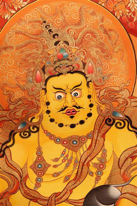 Yellow Jambhala: The Source of Wealth and Merit