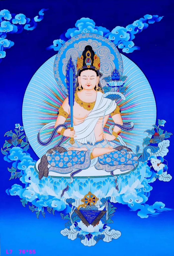 Akasagarbha: The Bodhisattva of Infinite Wisdom and Merit