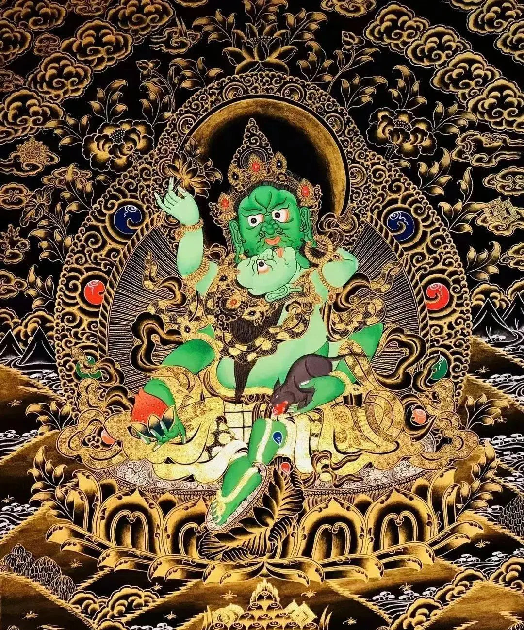 Green Jambhala: The Power of Action and Achievement