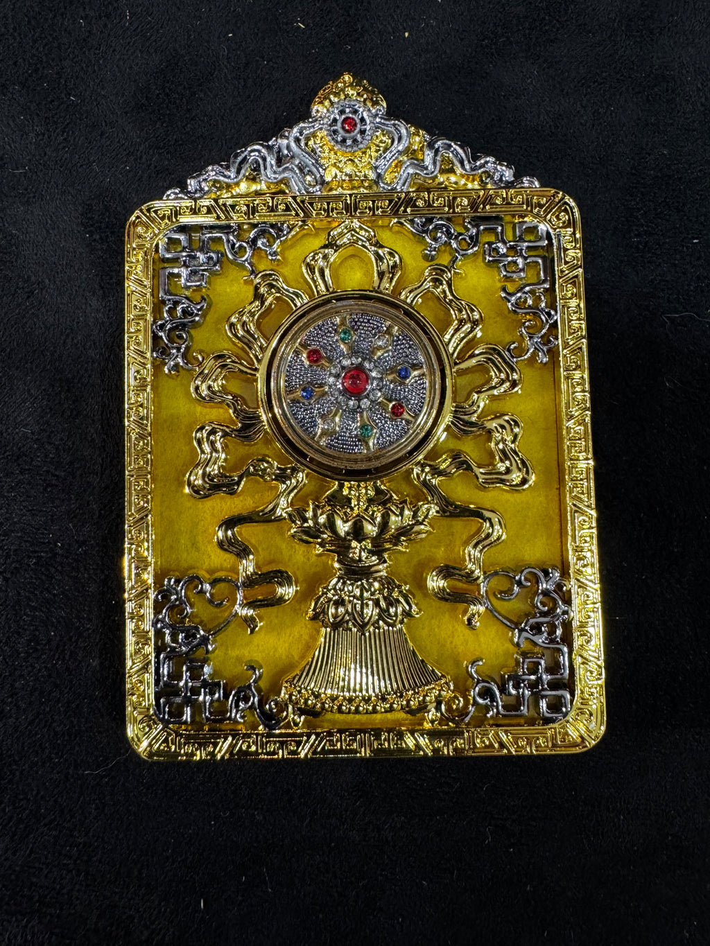 Mahakala Thangka Pendant